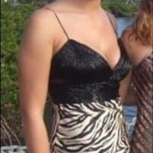 Jovani Satin Gown